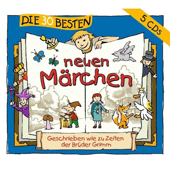 Die 30 besten neuen Märchen, 5 Audio-CDs, 5 Audio-CD main product photo