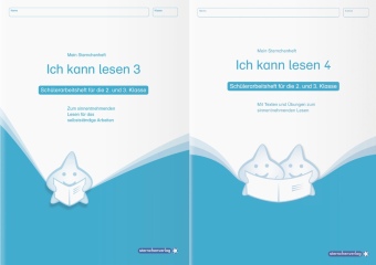 Ich kann lesen 3&4 - 2 Schülerarbeitshefte für die 2. und 3. Klasse