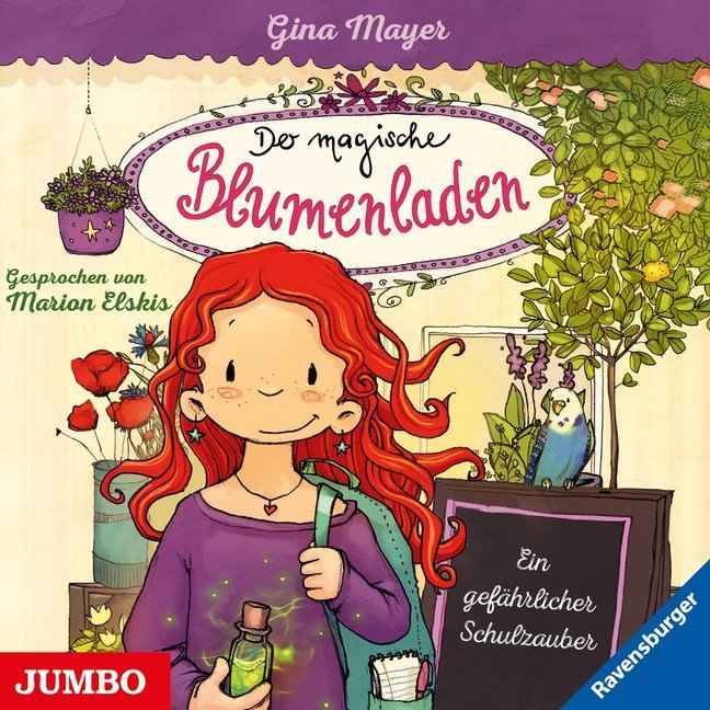 Der magische Blumenladen - Ein gefährlicher Schulzauber, 1 Audio-CD main product photo