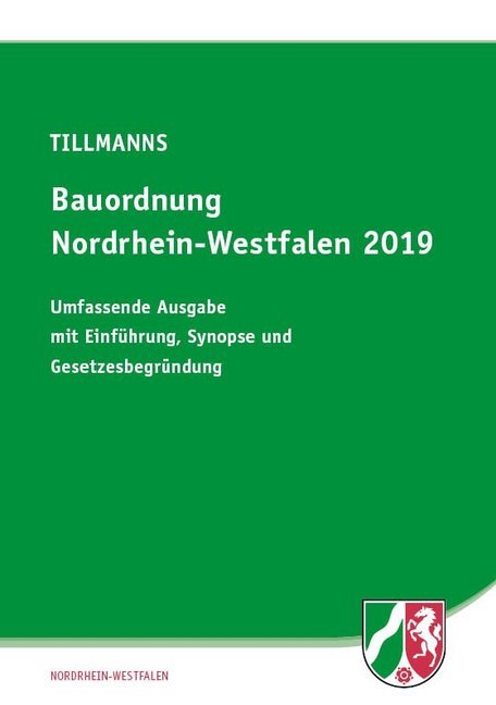 Bauordnung Nordrhein-Westfalen 2019 main product photo