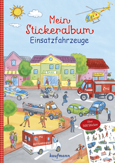 Mein Stickeralbum Einsatzfahrzeuge main product photo