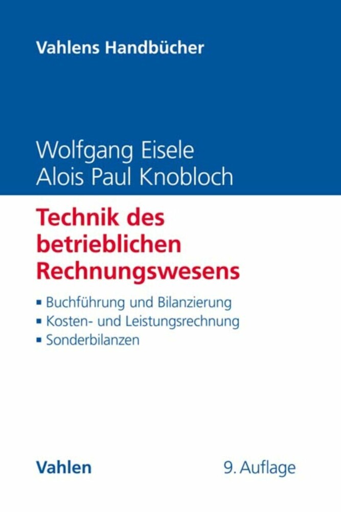 Technik des betrieblichen Rechnungswesens main product photo