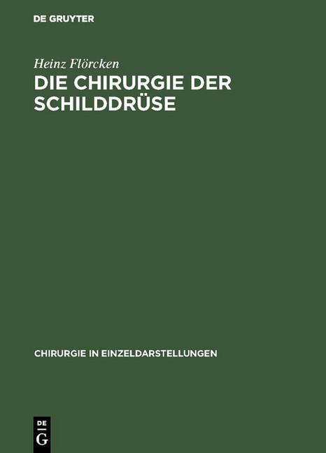 Die Chirurgie der Schilddrüse main product photo