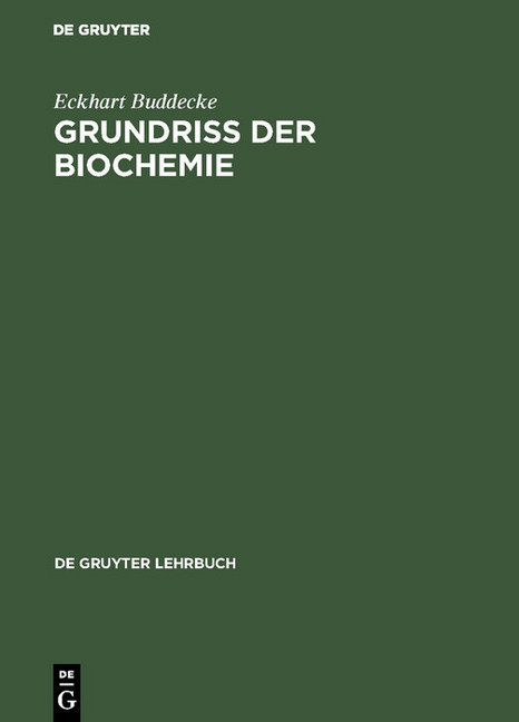 Grundriss der Biochemie main product photo