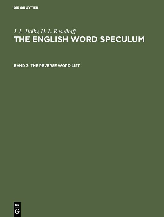 The reverse word list main product photo