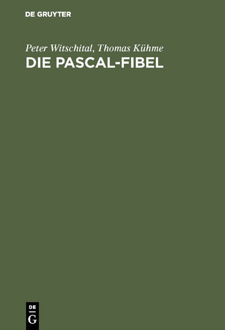Die PASCAL-Fibel main product photo