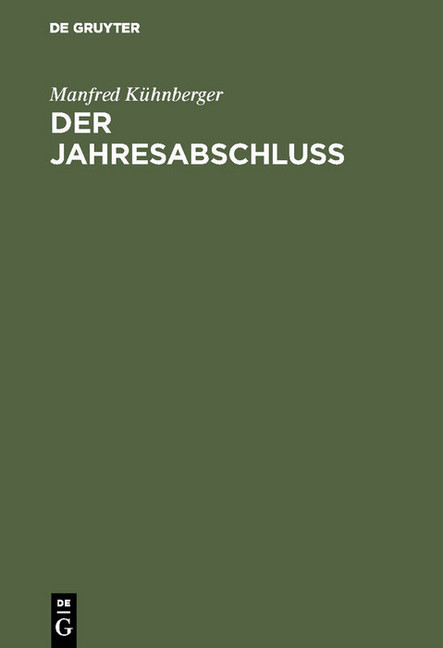 Der Jahresabschluß main product photo