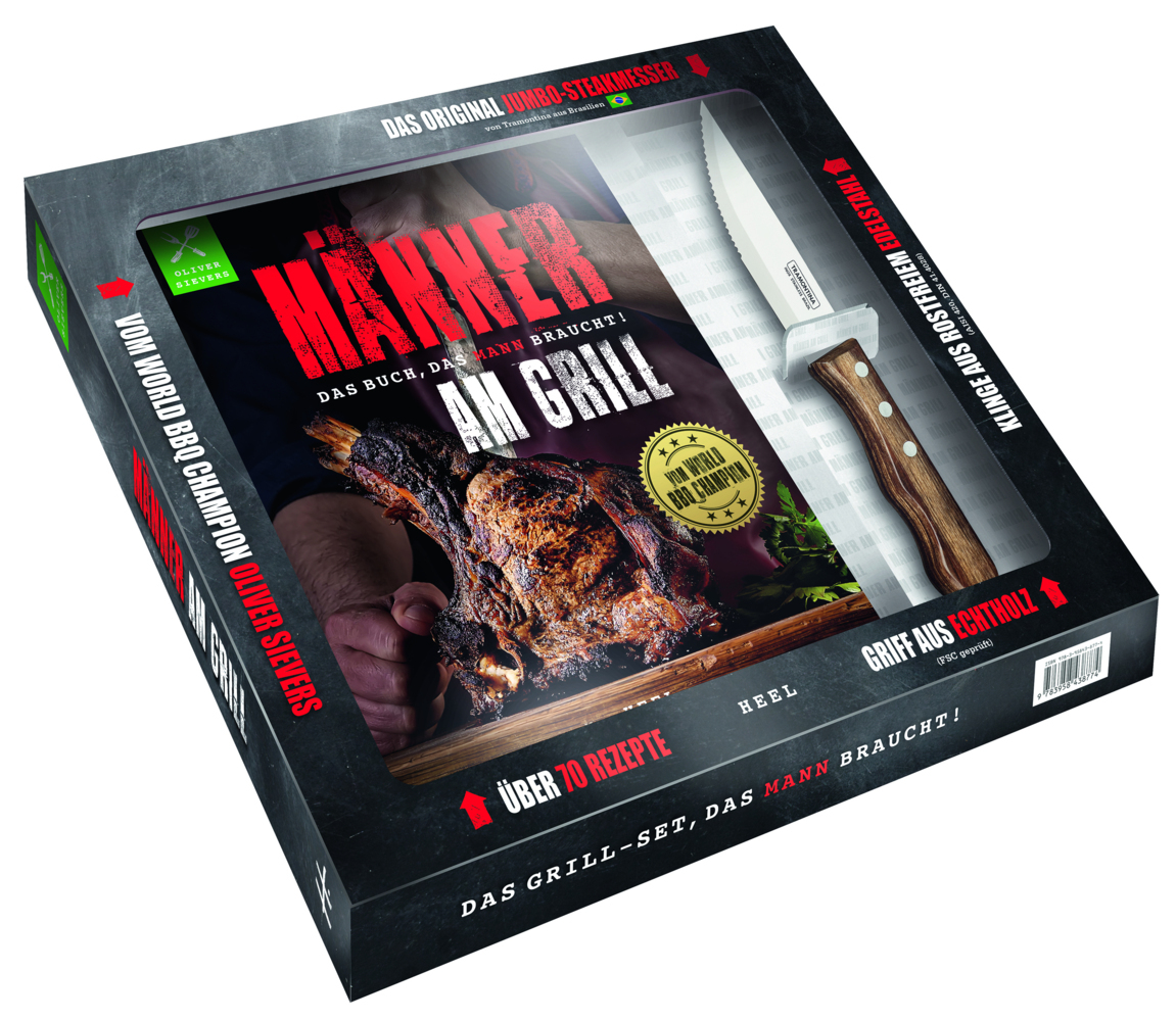 Männer am Grill - Das Buch, das Mann braucht!, m. 1 Beilage main product photo