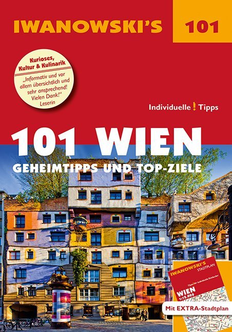 Iwanowski's 101 Wien, m. 1 Karte main product photo