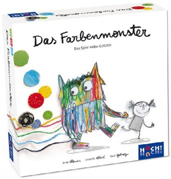 Das Farbenmonster - Das Spiel (Kinderspiel)