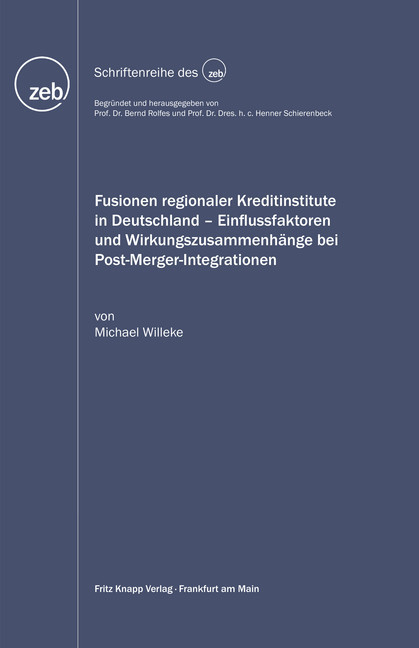 Fusionen regionaler Kreditinstitute in Deutschland main product photo