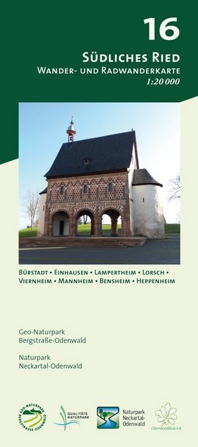 Odenwald Freizeitkarte Südliches Ried main product photo