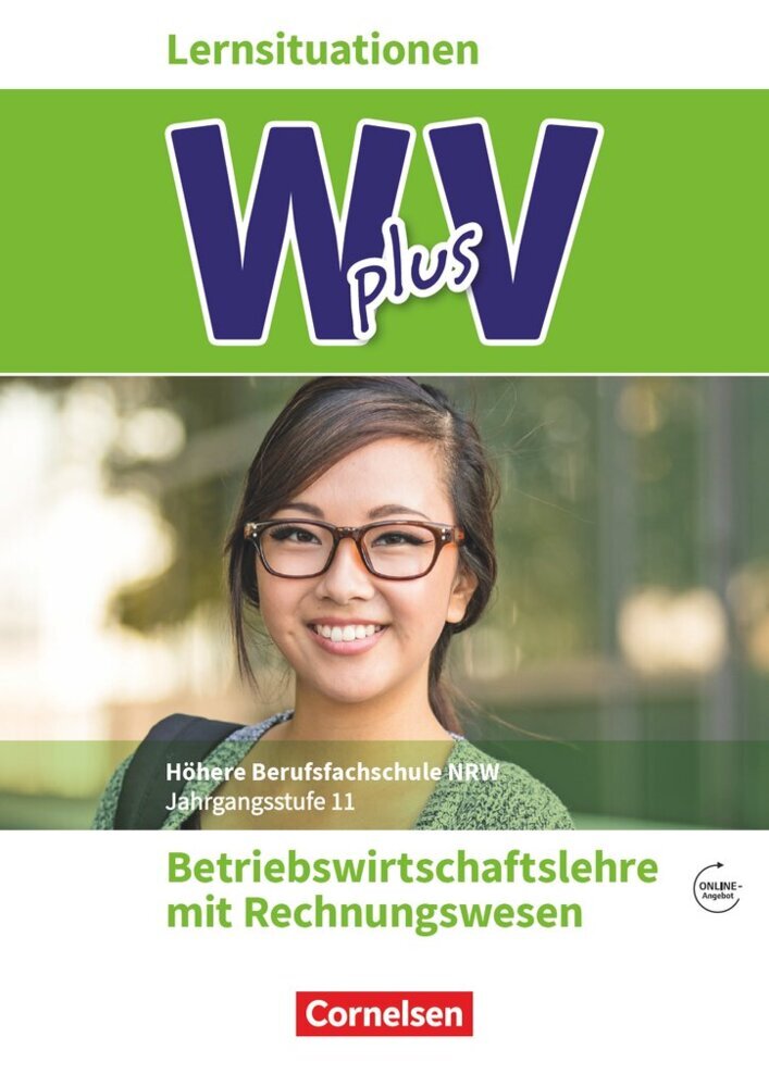 W plus V - Wirtschaft für Fachoberschulen und Höhere Berufsfachschulen - BWL mit Rewe - Fachhochschulreife Nordrhein-Westfalen - Ausgabe 2019 - Band 1: 11. Jahrgangsstufe main product photo
