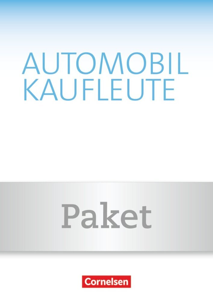 Automobilkaufleute - Ausgabe 2017 - Band 3: Lernfelder 9-12 main product photo