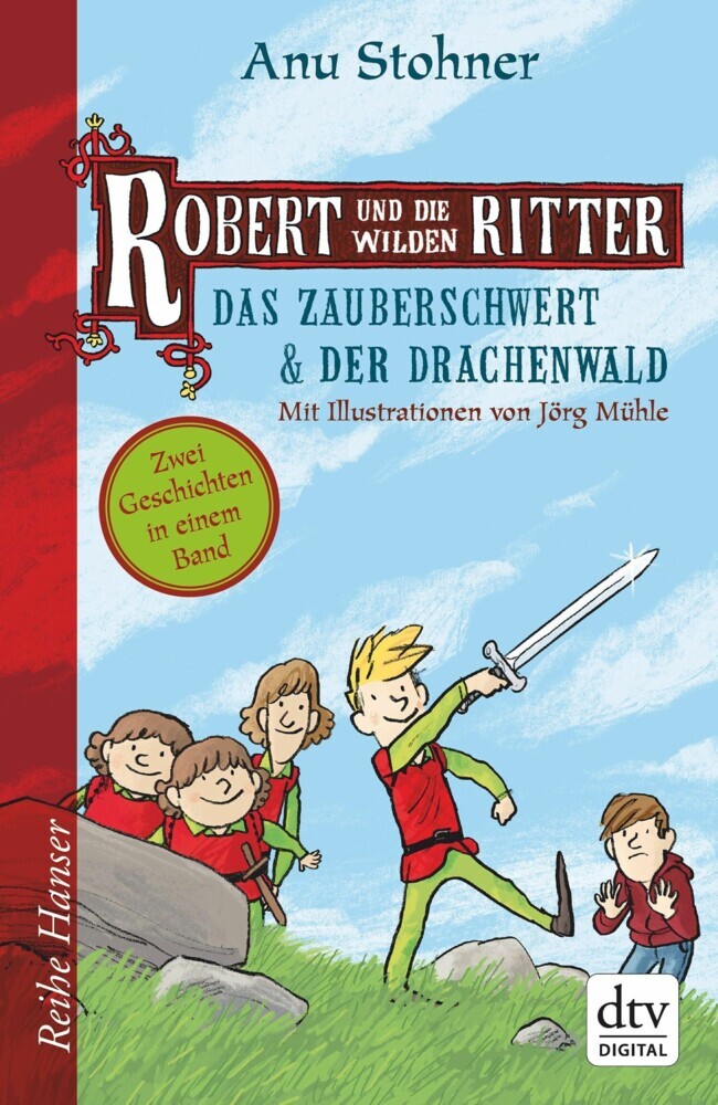 Robert und die wilden Ritter Das Zauberschwert - Der Drachenwald main product photo