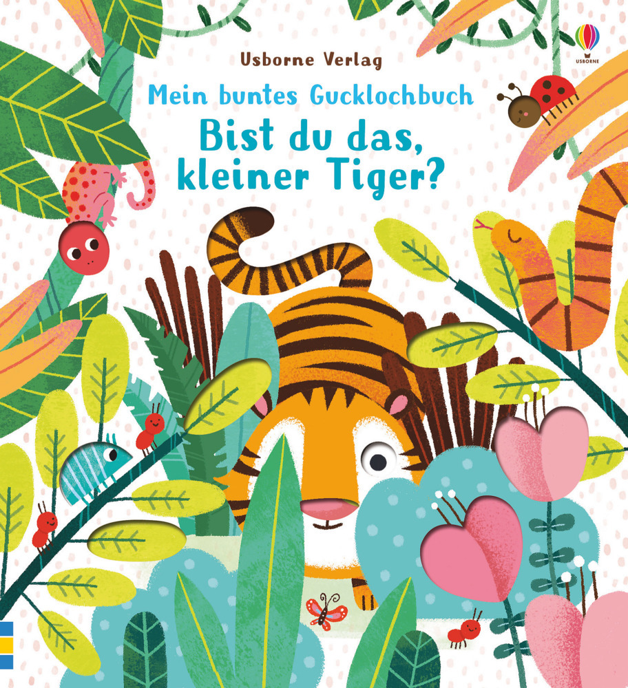 Mein buntes Gucklochbuch: Bist du das, kleiner Tiger? main product photo