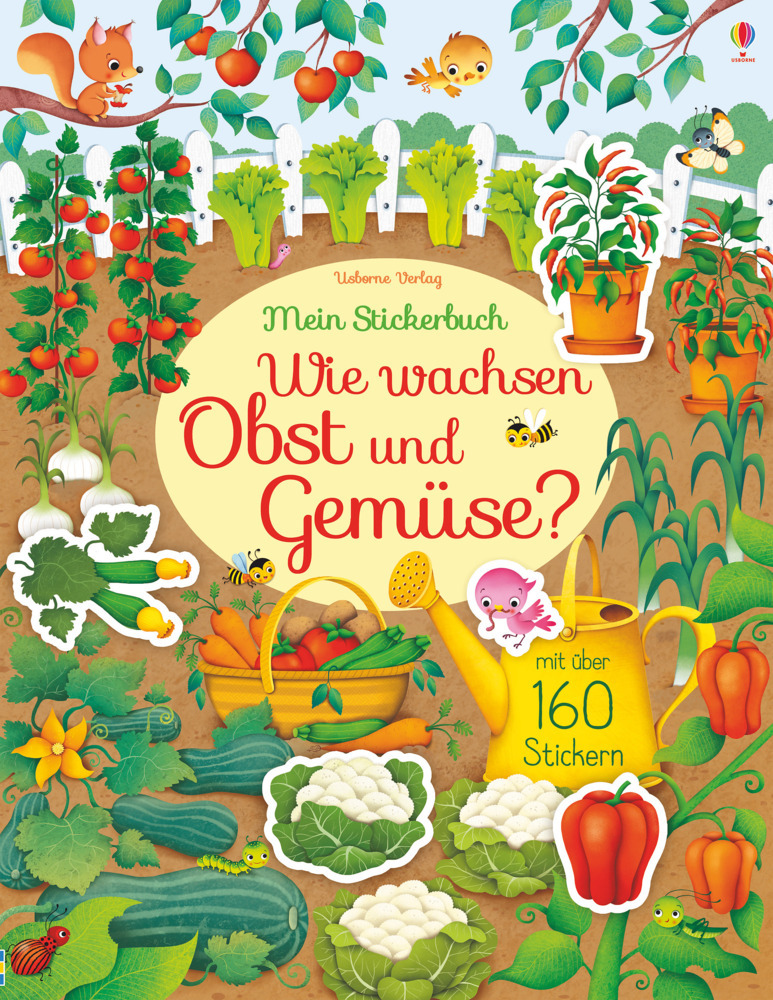 Mein Stickerbuch: Wie wachsen Obst und Gemüse? main product photo