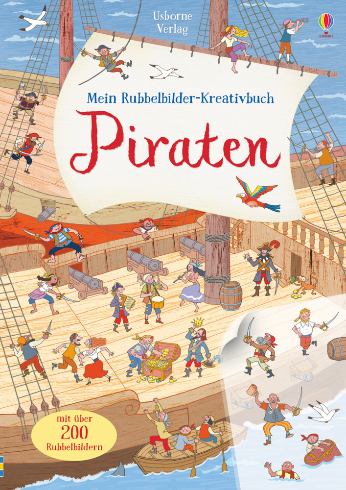 Mein Rubbelbilder-Kreativbuch: Piraten main product photo