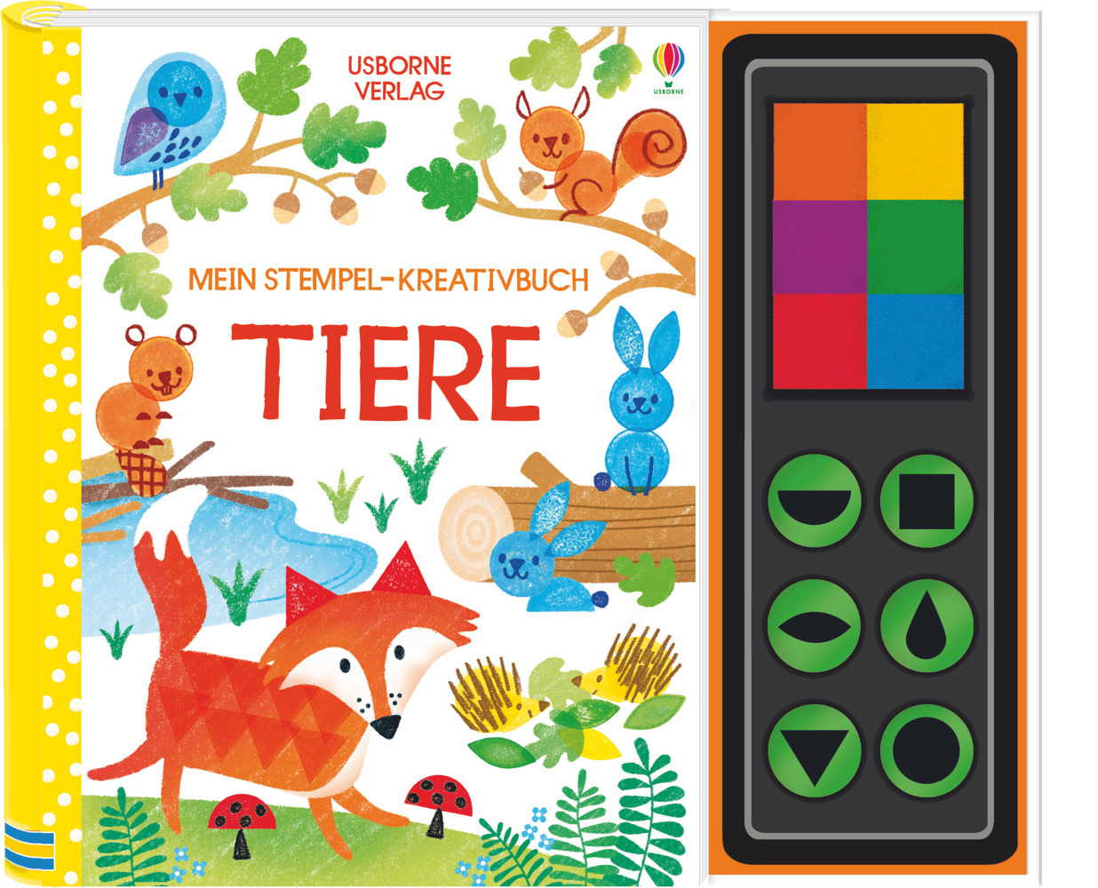 Mein Stempel-Kreativbuch: Tiere main product photo