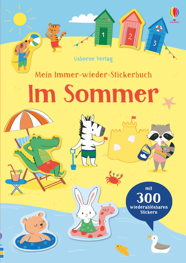 Mein Immer-wieder-Stickerbuch - Im Sommer main product photo