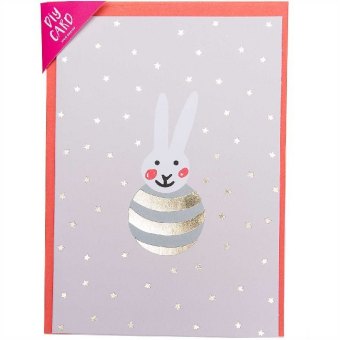 Diy Card, Baby, Rassel Hase