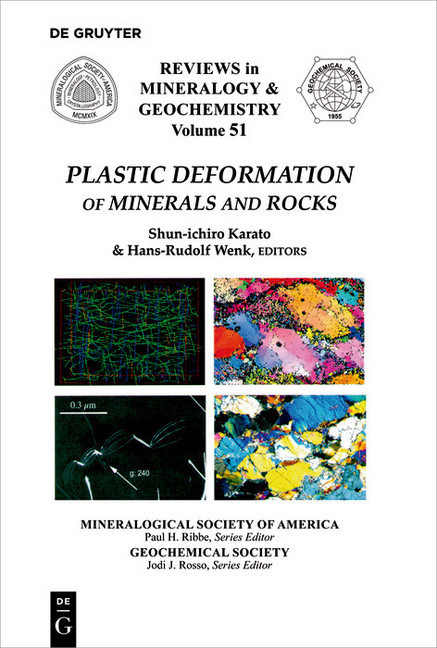 Plastic Deformation of Minerals and Rocks main product photo