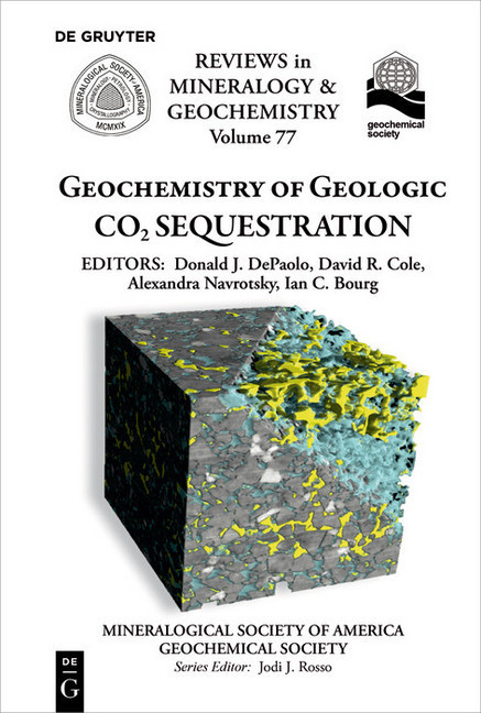 Geochemistry of Geologic CO2 Sequestration main product photo