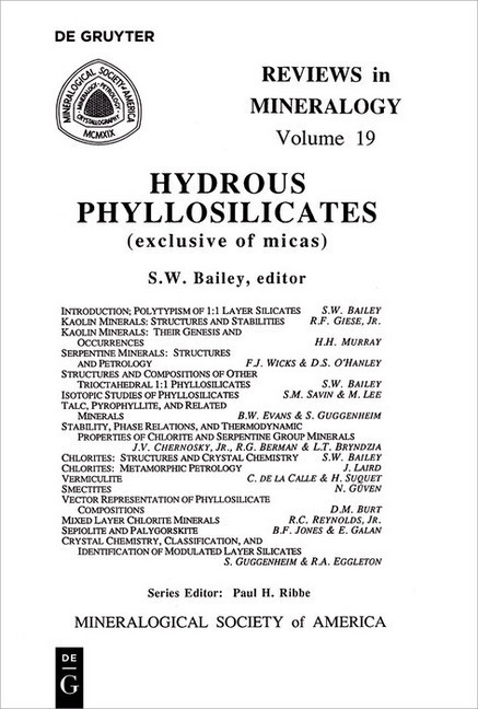 Hydrous Phyllosilicates main product photo