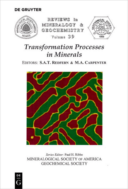 Transformation Processes in Minerals main product photo