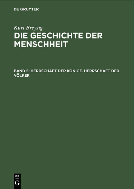 Herrschaft der Könige. Herrschaft der Völker main product photo