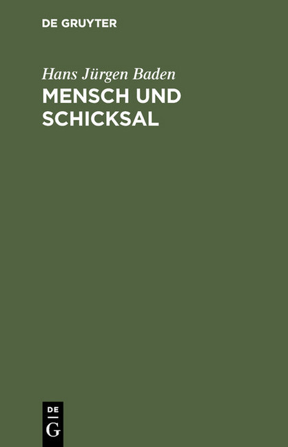 Mensch und Schicksal main product photo