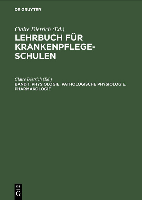 Physiologie, Pathologische Physiologie, Pharmakologie main product photo