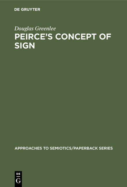 Peirce's Concept of Sign main product photo