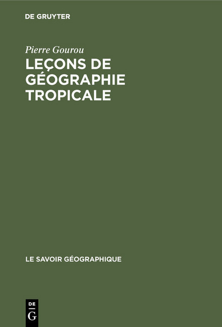Leçons de géographie tropicale main product photo