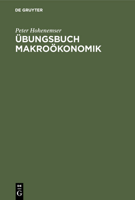 Übungsbuch Makroökonomik main product photo