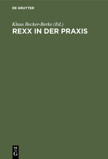 REXX in der Praxis main product photo