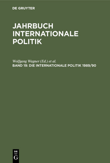 Die Internationale Politik 1989/90 main product photo