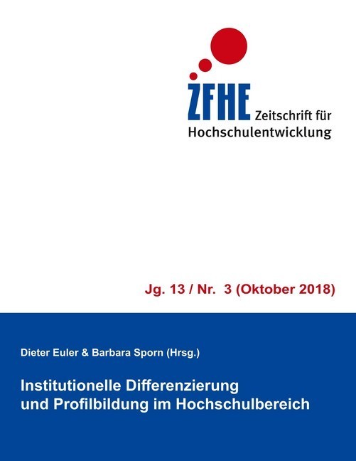 Institutionelle Differenzierung und Profilbildung im Hochschulbereich main product photo