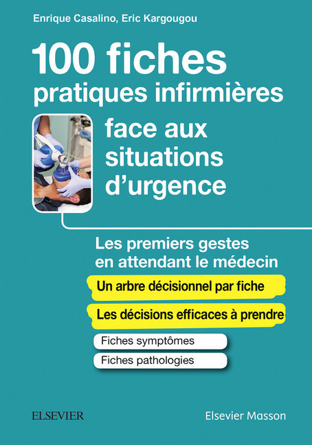 100 fiches pratiques infirmières face aux situations d'urgence main product photo