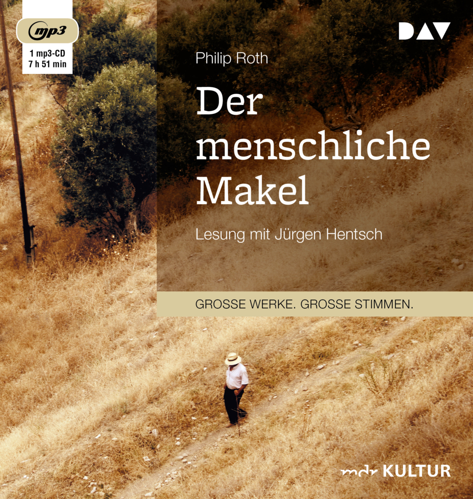 Der menschliche Makel, 1 Audio-CD, 1 MP3 main product photo