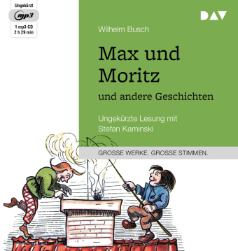 Max und Moritz und andere Geschichten, 1 Audio-CD, 1 MP3