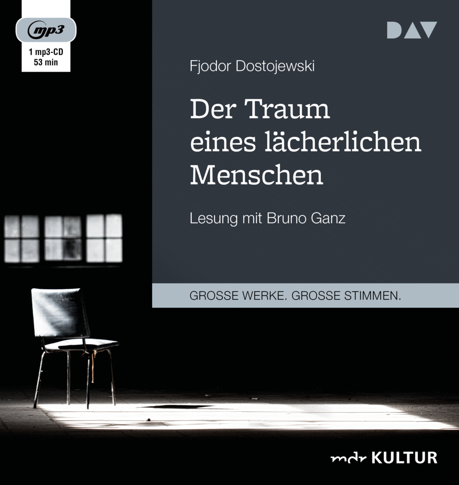 Der Traum eines lächerlichen Menschen, 1 Audio-CD, 1 MP3 main product photo