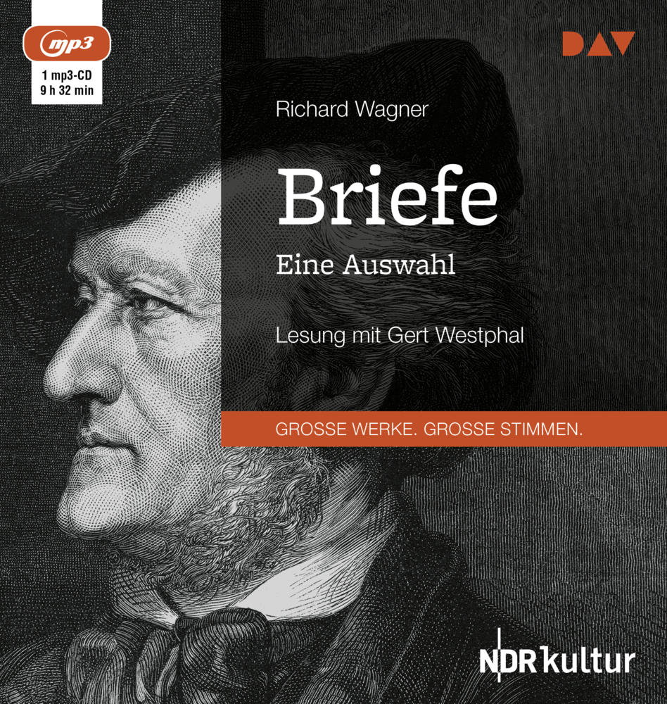 Briefe. Eine Auswahl, 1 Audio-CD, 1 MP3 main product photo