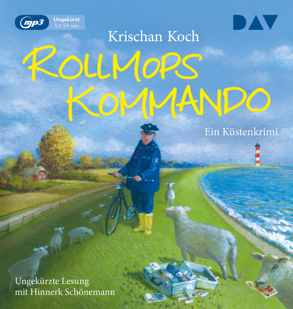 Rollmopskommando. Ein Küstenkrimi, 1 Audio-CD, 1 MP3 main product photo