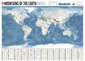 Mountains of the Earth, Planokarte