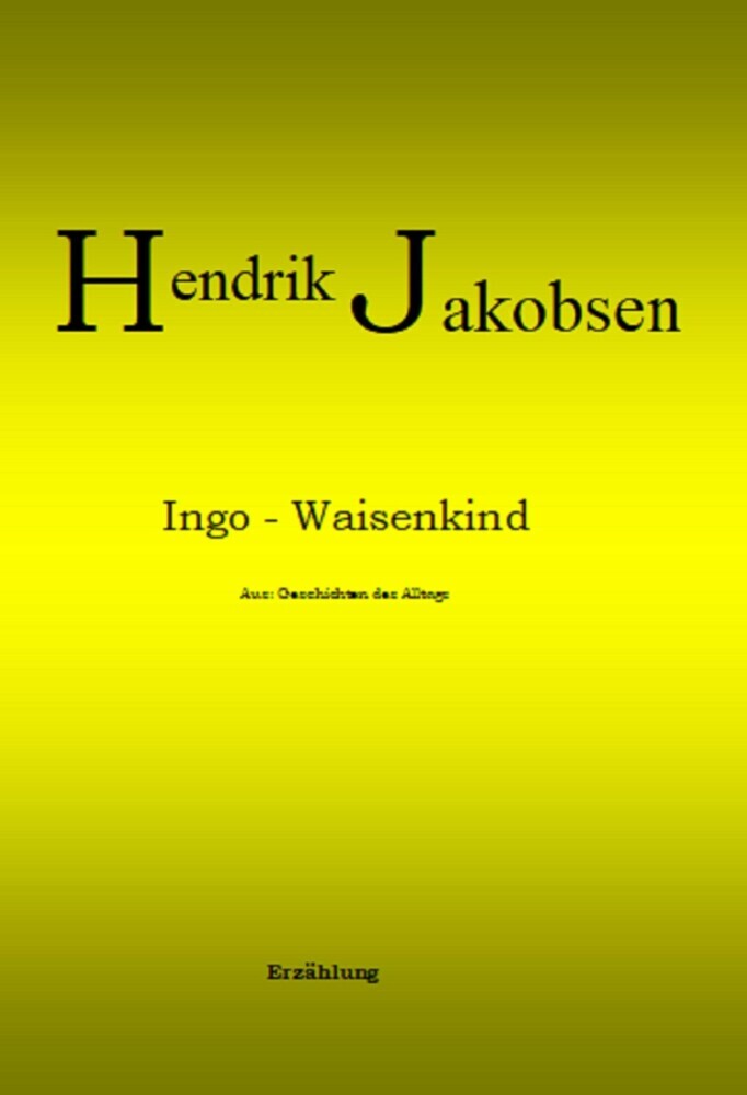 Ingo - Waisenkind main product photo