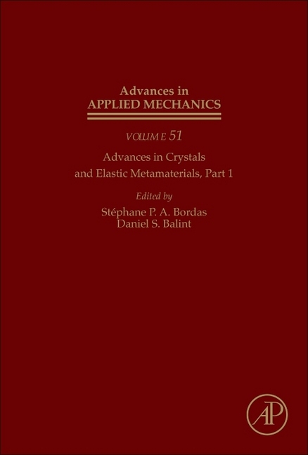 Advances in Crystals and Elastic Metamaterials, Part 1 main product photo