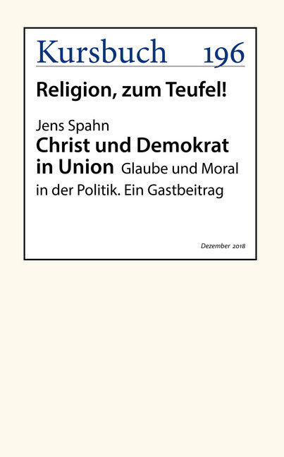 Christ und Demokrat in Union main product photo