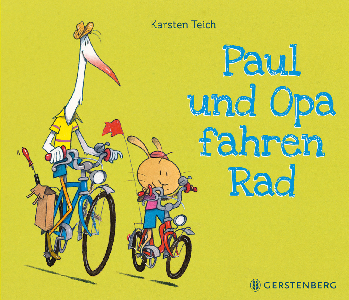 Paul und Opa fahren Rad main product photo