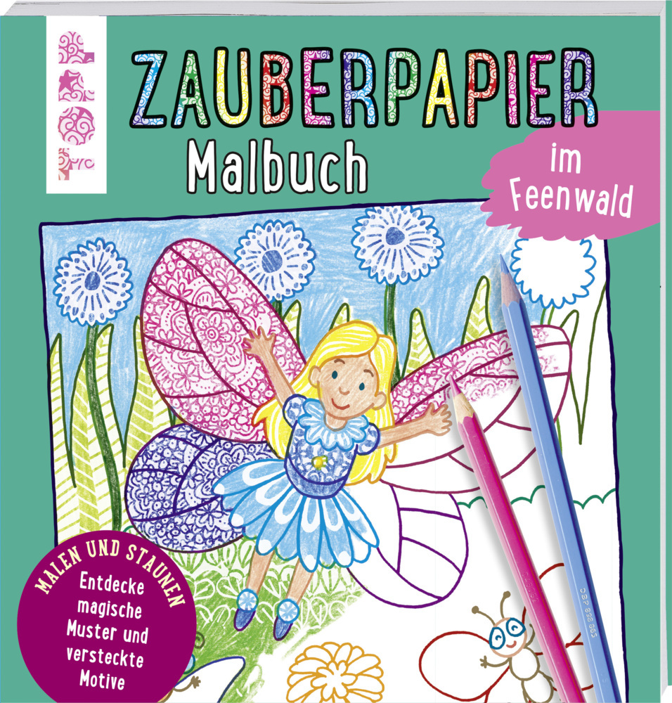 Zauberpapier Malbuch im Feenwald main product photo